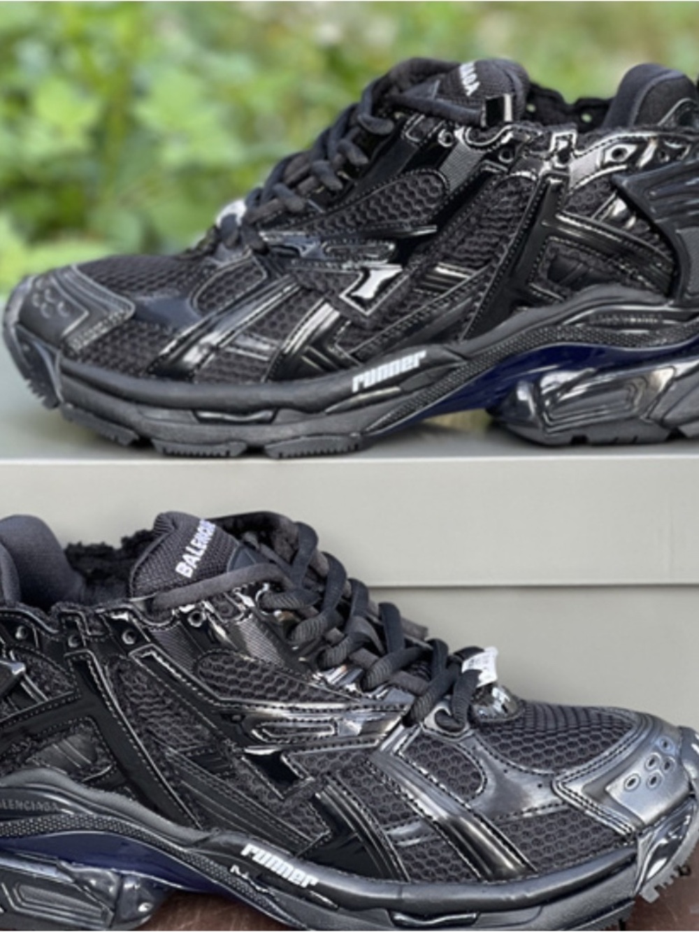 Balenciaga Men's Black Runners